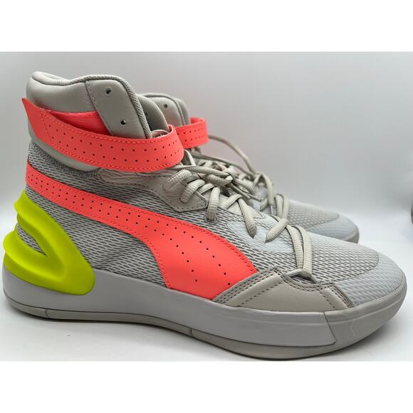 Puma Men's Basketball Hoops Sky Modern OSG Glacier/Grey 194131-01 Size 11.5 - Picture 1 of 16